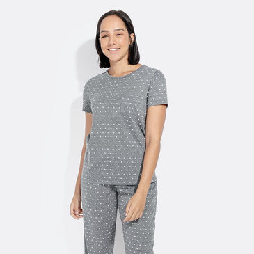 Tshirt With All Over Pattern