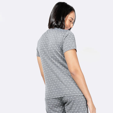 Tshirt With All Over Pattern