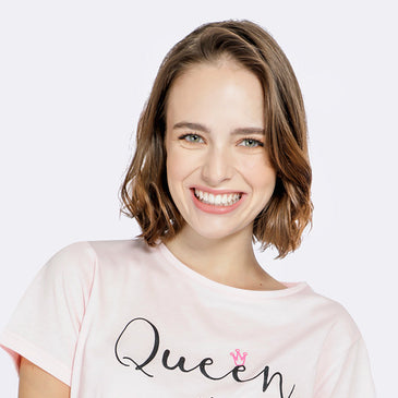 Top With Statement Print